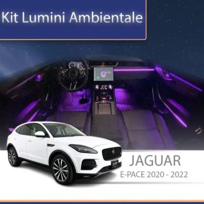 Lumini Ambientale NIGHTVIBE Jaguar E-PACE 2020-2022 set complet control telefon sau sistem original