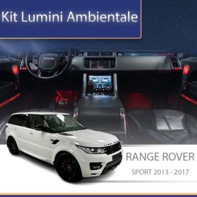 Lumini Ambientale NIGHTVIBE Range Rover Sport 2013-2022 set complet control telefon sau sistem original