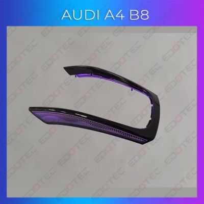 Lumini Ambientale NIGHTVIBE dedicate Audi A4 B8 consola centrala control din telefon AMB-AU-B8-CONSOLE