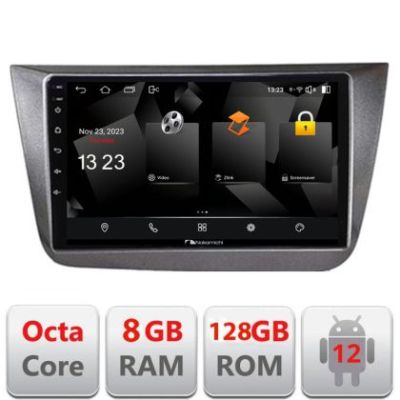 Navigatie Seat Altea 2005-2014 Android radio gps internet 8+128 carplay android auto