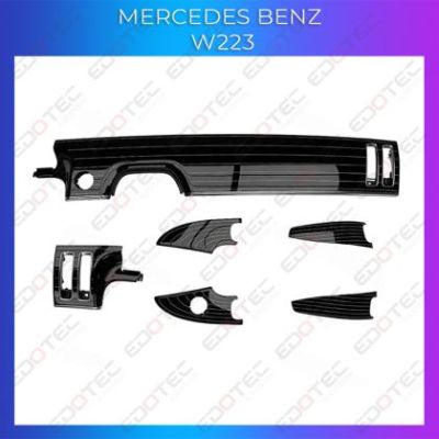 Lumini Ambientale NIGHTVIBE Mercedes Benz W223 trimuri bord control telefon sau sistem original