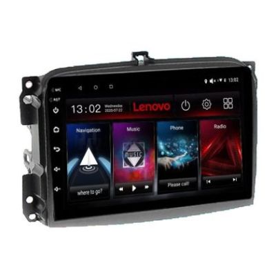 Navigatie Fiat 500L 2012-2017 Lenovo Kit-500L 8 core 6+128 GB Android Waze USB Navigatie Internet Youtube Radio