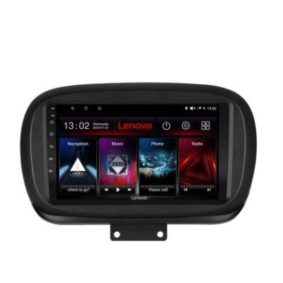 Navigatie Fiat 500 2014- Lenovo Kit-539 8 core 6+128 GB Android Waze USB Navigatie Internet Youtube Radio