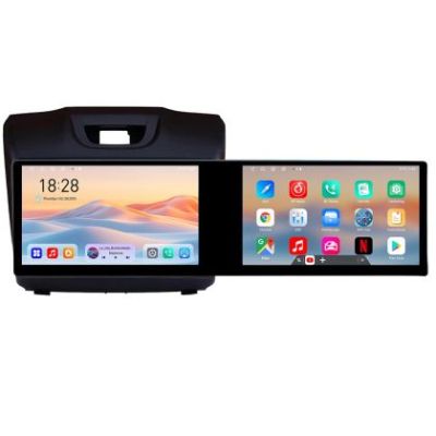 Navigatie Isuzu D-Max Kit-2234 Edotec 2 ecrane  8 core 4+128 21.6 inch Incell android Wifi 5Ghz gps internet