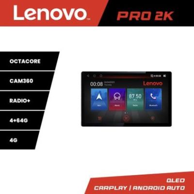 Navigatie Toyota Avensis 2003-2008 K-avensis03 Lenovo PRO 4+64 13 inch 2K android 4G DSP gps internet 32