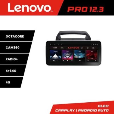 Navigatie Kia Carnival 2006-2014 Lenovo PRO 4+64 12.3 inch qled android 4G DSP gps internet  KIT-carnival2006