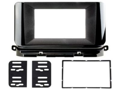 Connects2 CT23SK14 2DIN Kit Rama Skoda Octavia 2021+ finisat în negru pian CT23SK14