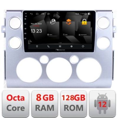 Navigatie Toyota FJ Cruiser 2006-2020 Android radio gps internet 8+128 carplay android auto