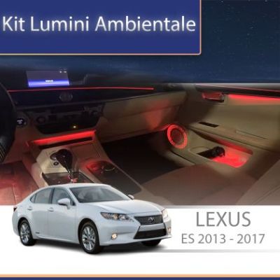 Lumini Ambientale NIGHTVIBE Lexus ES 2013-2017 set complet control telefon sau sistem original