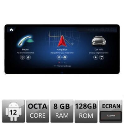 Navigatie Mercedes GLC V Class 2019-2023 8+128GB