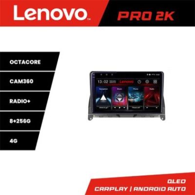 Navigatie Mercedes W204 2008-2012 Lenovo Kit-W204 8 core QLED 2K 8+256 360 Android Waze USB Navigatie Internet Youtube Radio