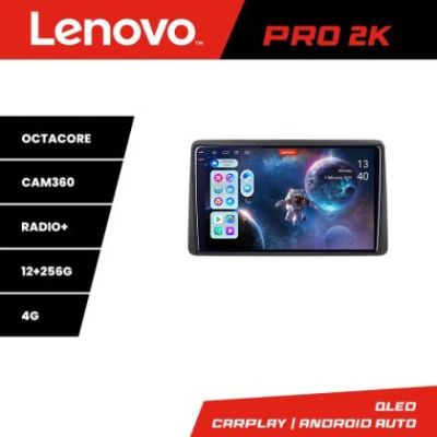 Navigatie Dacia Duster dupa 2019 Lenovo Kit-199 8 core QLED 2K 12+256 360 Android Waze USB Navigatie Internet Youtube Radio v1