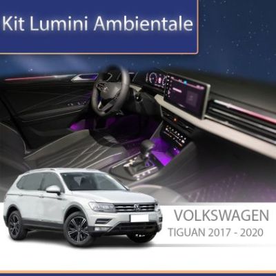 Lumini Ambientale NIGHTVIBE VW Tiguan 2016-2021 trimuri control telefon sau sistem original