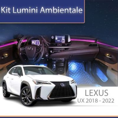 Lumini Ambientale NIGHTVIBE Lexus UX 2018-2022 set complet control telefon sau sistem original