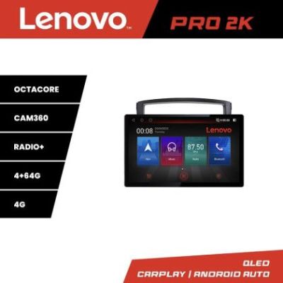 Navigatie Mitsubishi Pajero K-452 Lenovo PRO 4+64 13 inch 2K android 4G DSP gps internet  8Core
