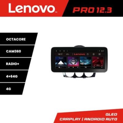 Navigatie Mazda RX8 2008-2011 Lenovo PRO 4+64 12.3 inch qled android 4G DSP gps internet  8Core