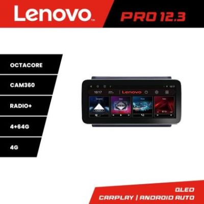 Navigatie Fiat Stilo K-STILO Lenovo PRO 4+64 12.3 inch qled android 4G DSP gps internet  8Core