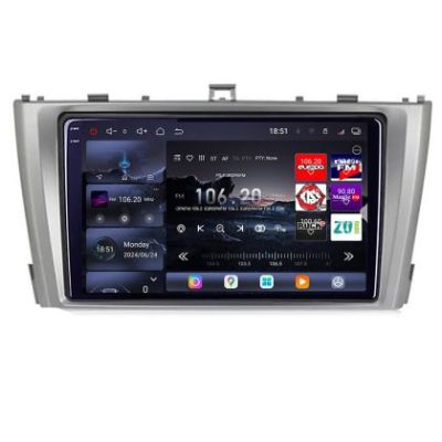 Navigatie Toyota Avensis 2009-2015 Edotec Kit-TY12 8 core QLED 2K 16+512GB 360 Android Waze USB Navigatie Internet Youtube Radio
