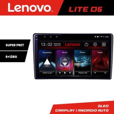 Navigatie Ford Focus C-max S-max Galaxy Mondeo unitati ovale Lenovo QLED Octa core 6+128 DSP Wifi 5Ghz Android radio gps internet kit-ford-oval+LITE-9-6+128