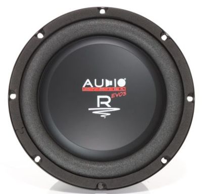 Subwoofere plat de înaltă eficiență R 08 FLAT EVO3-D4, realizat cu MDF de10/18mm