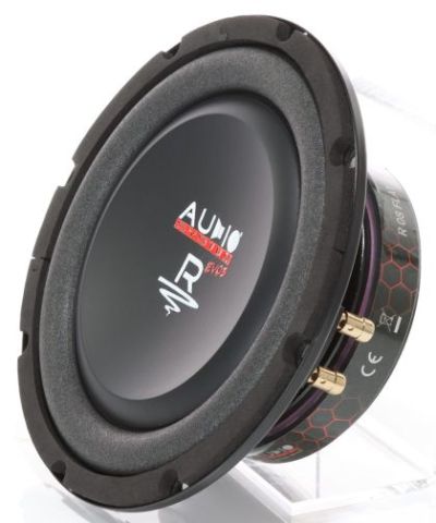 Subwoofere plat de înaltă eficiență R 08 FLAT EVO3-D4, realizat cu MDF de10/18mm