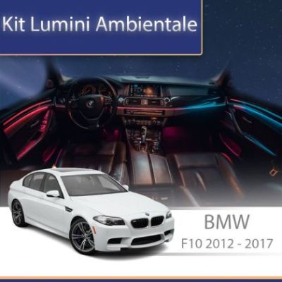 Lumini Ambientale NIGHTVIBE BMW F10 F11 F15 F16 tweeter pentru bord control telefon sau sistem original