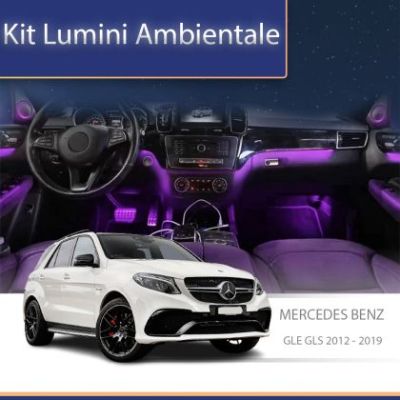 Lumini Ambientale NIGHTVIBE Mercedes Benz W166 tweeter control telefon sau sistem original