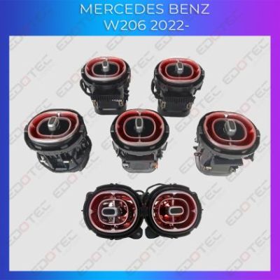 Lumini Ambientale NIGHTVIBE Mercedes Benz C Class W206 2020- gura ventilatie control telefon sau sistem original