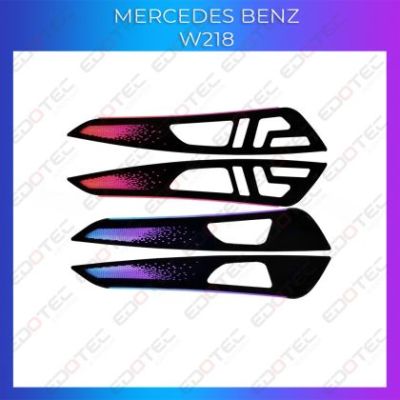 Lumini Ambientale NIGHTVIBE Mercedes Benz W218 2012 - 2017 trimuri usi control telefon sau sistem original