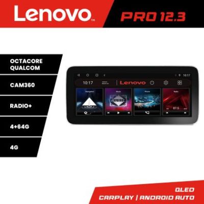 Navigatie Volvo XC90 2002-2014 Lenovo Qled 12.3 inch Octa Core 4+64 360 DSP ADAS carplay android auto radio internet Kit-+PRO-12.3-4+64+KIT-10-9