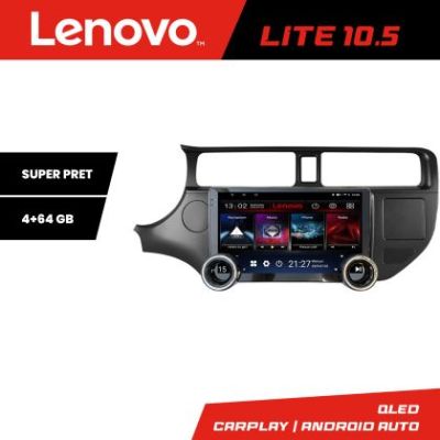 Navigatie Kia Rio 2011-2014 Kit-rio-11 Lenovo  8 core 4+64 10.5 inch Incell 1K android Wifi 5Ghz gps internet  C