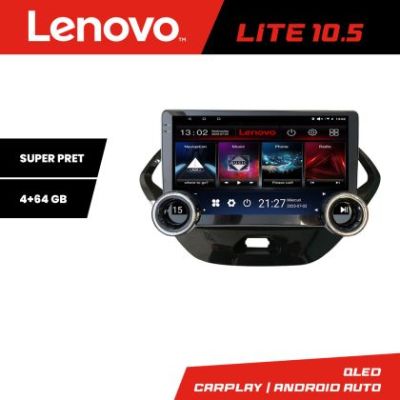 Navigatie Ford KA 2015-2020 Lenovo  8 core 4+64 10.5 inch Incell 1K android Wifi 5Ghz gps internet  KIT-kamiq