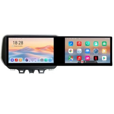 Navigatie Hyundai Tucson 2019 Edotec 2 ecrane  8 core 4+128 21.6 inch Incell android Wifi 5Ghz gps internet  Kit-1135