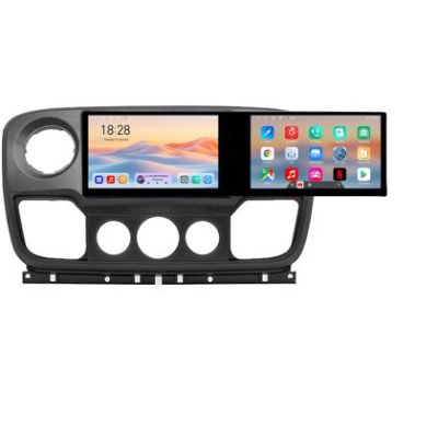 Navigatie Opel Movano, Renault Master 2010-2021  Edotec 2 ecrane  8 core 4+128 21.6 inch Incell android Wifi 5Ghz gps internet v2